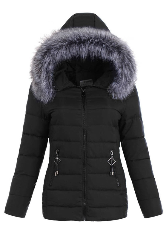 Kurtka Zimowa Ofelia Czarna