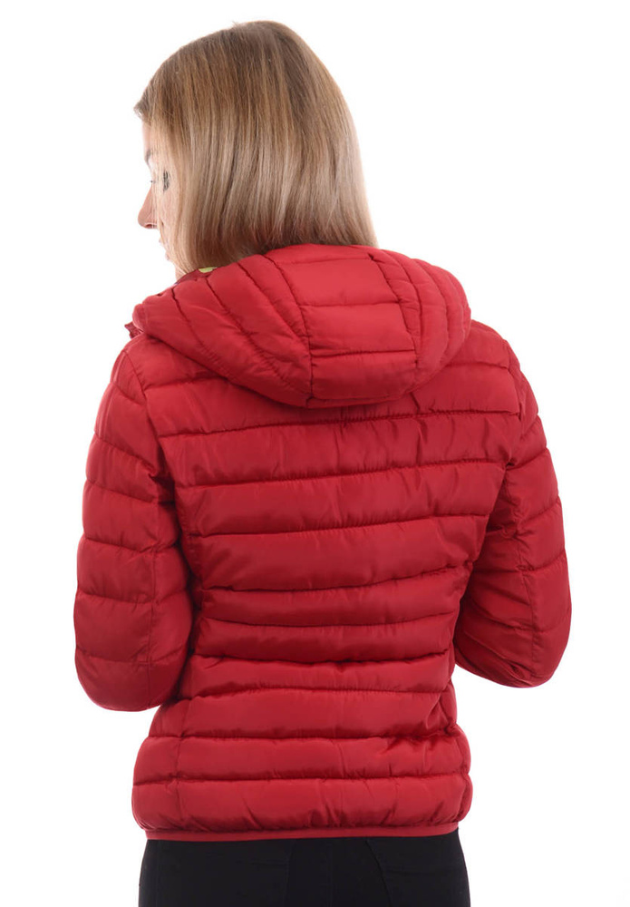 Dwustronna Kurtka Przejściowa Czerwona