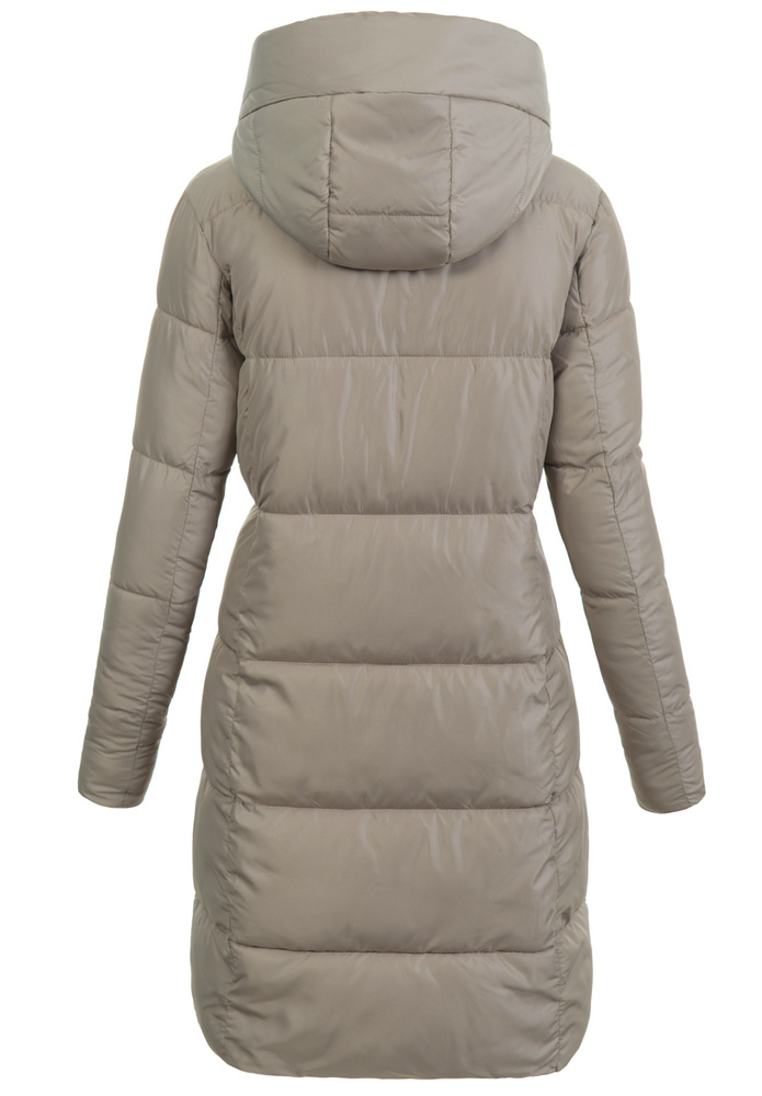 Damska Kurtka Zimowa Beżowa
