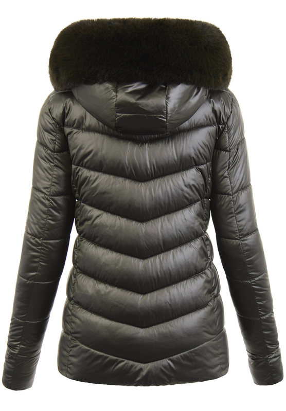 Damska Kurtka Zimowa Zielona