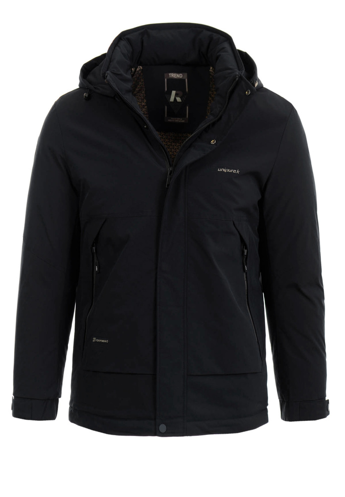 Męska Zimowa Kurtka Czarna