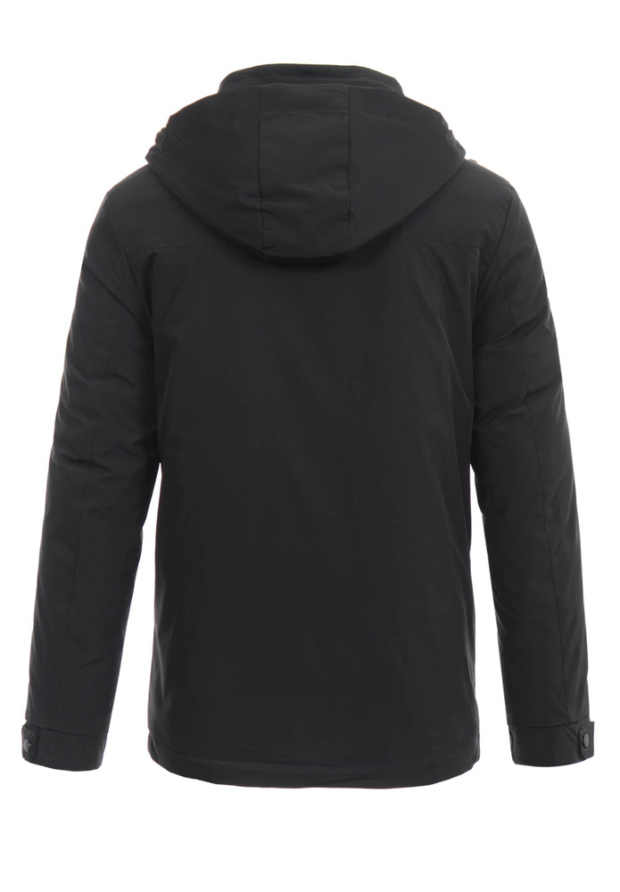 Męska Zimowa Kurtka Czarna