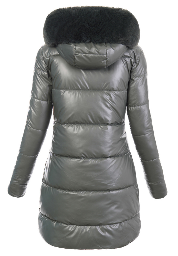 Damska Kurtka Zimowa Khaki