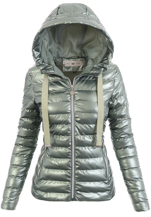 Kurtka Parka Wiosenna Zielona