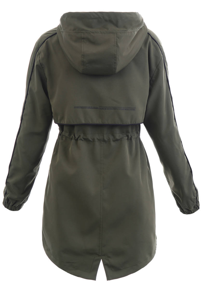 Kurtka Parka Wiosenna Zielona