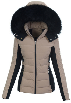 Damska Kurtka Zimowa Cappuccino