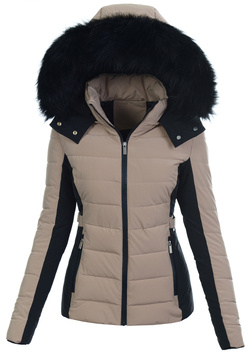 Damska Kurtka Zimowa Cappuccino