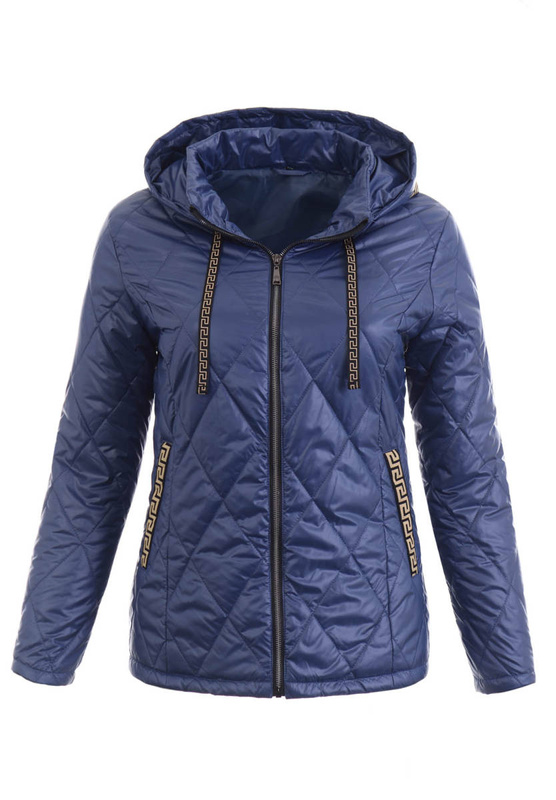 Kurtka Wiosenna Niebieska