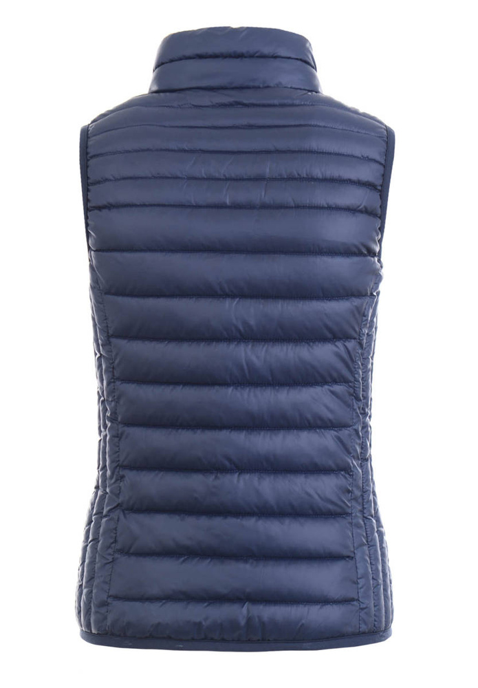 Damska Kamizelka Bezrękawnik Lila Granatowy