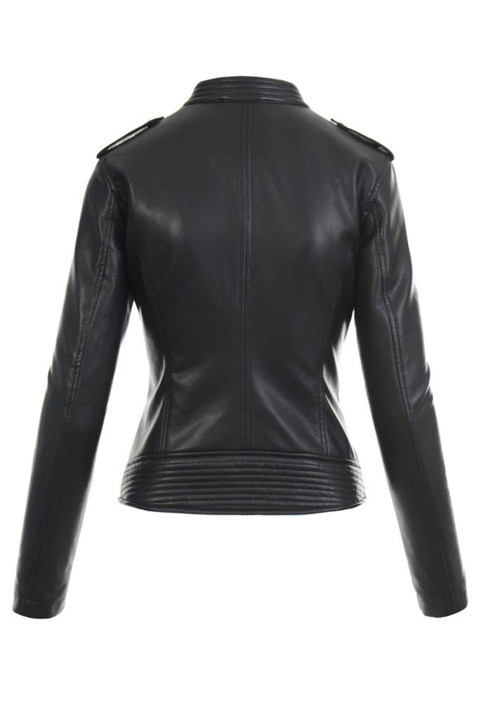 Damska Kurtka Ramoneska Czarna