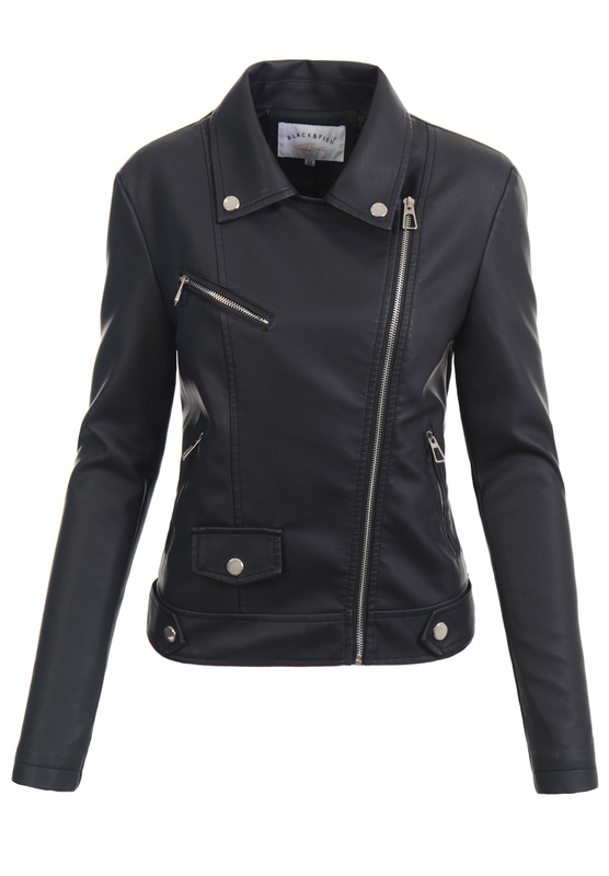 Damska Kurtka Ramoneska Czarna