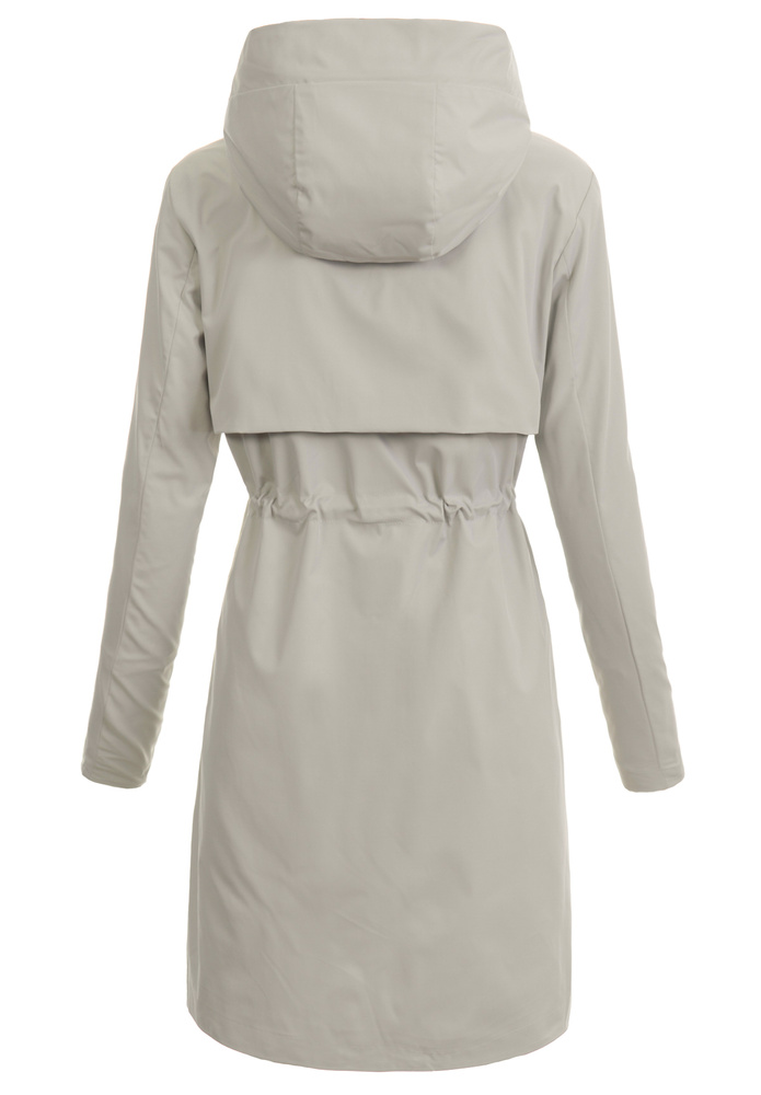 Kurtka Parka Wiosenna Jasno Beżowa