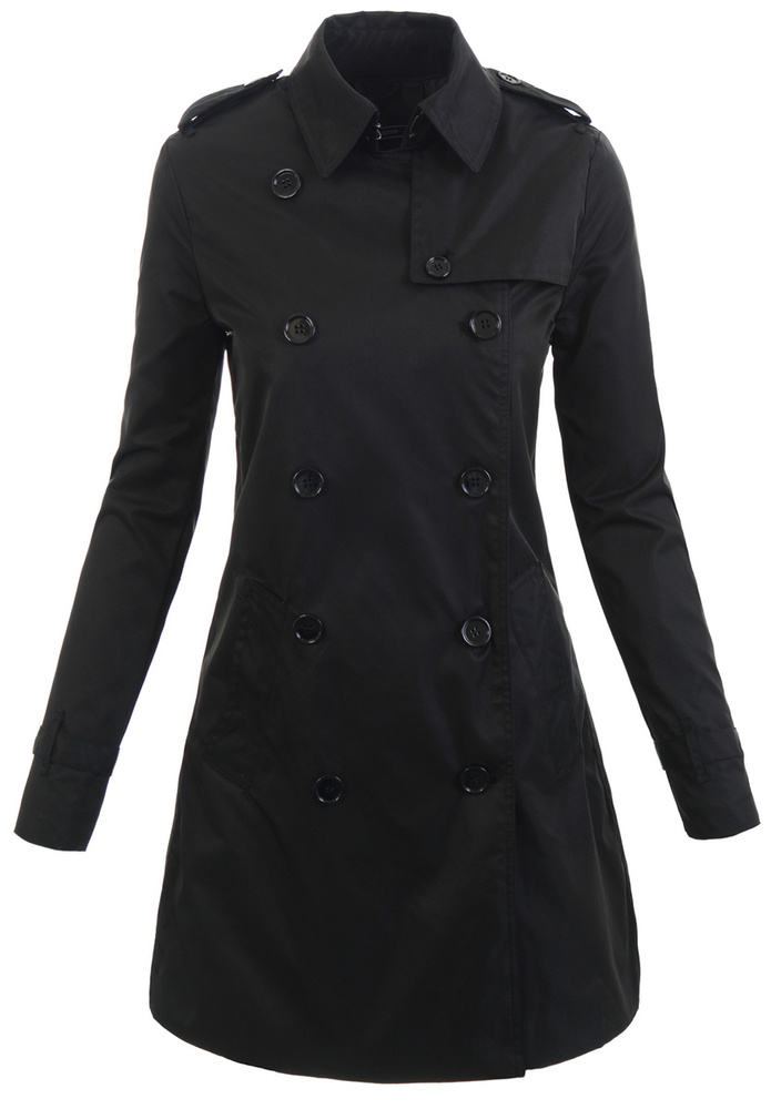 Kurtka Parka Wiosenna Czarna