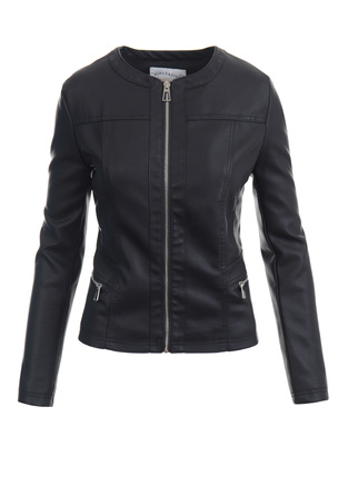 Damska Kurtka Ramoneska Czarna