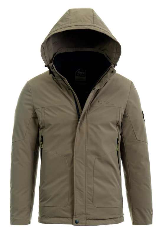 Męska Zimowa Kurtka Khaki