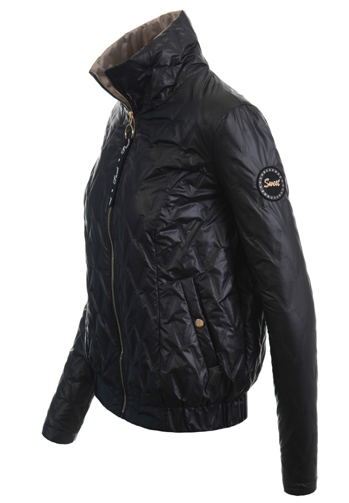 Kurtka Parka Wiosenna Czarna