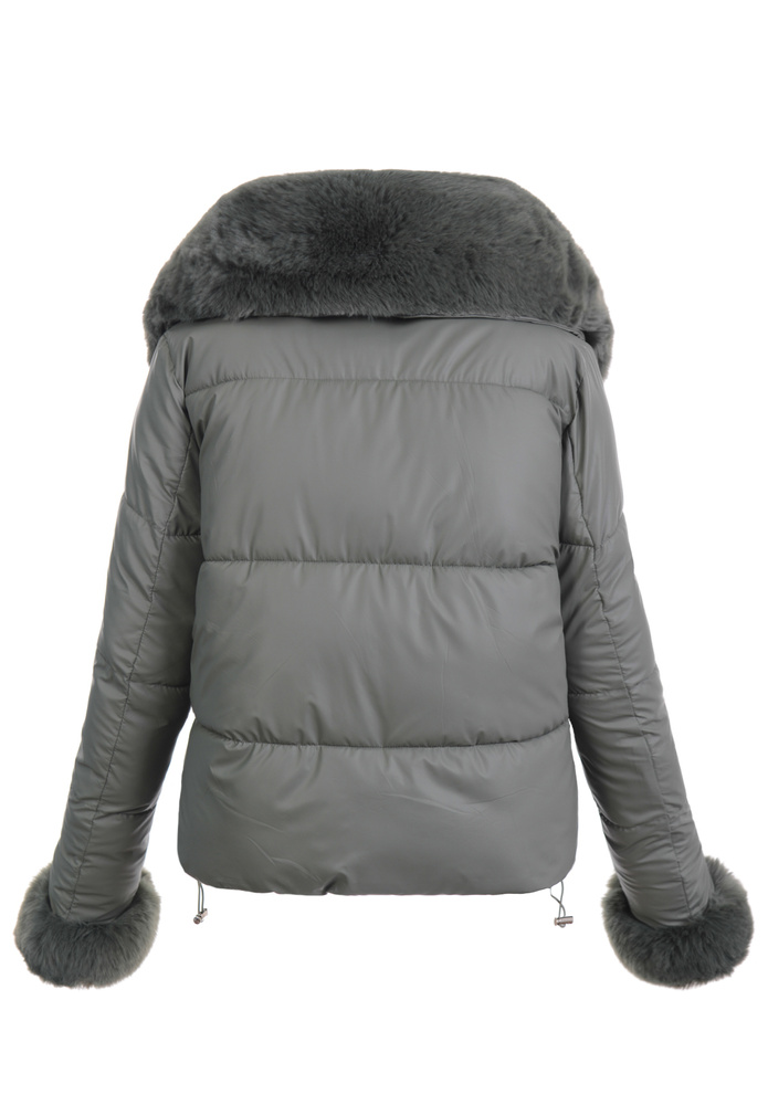 Damska Kurtka Zimowa Zielona