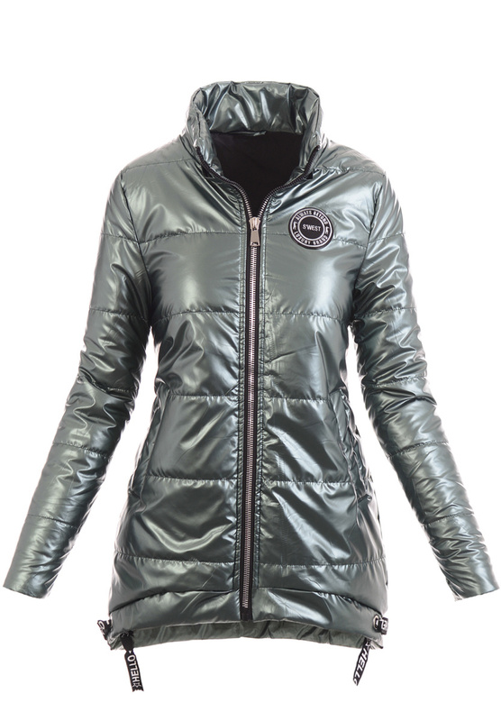 Kurtka Wiosenna Zielona