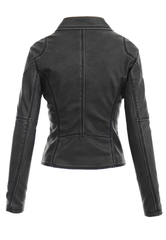 Damska Kurtka Ramoneska Czarna