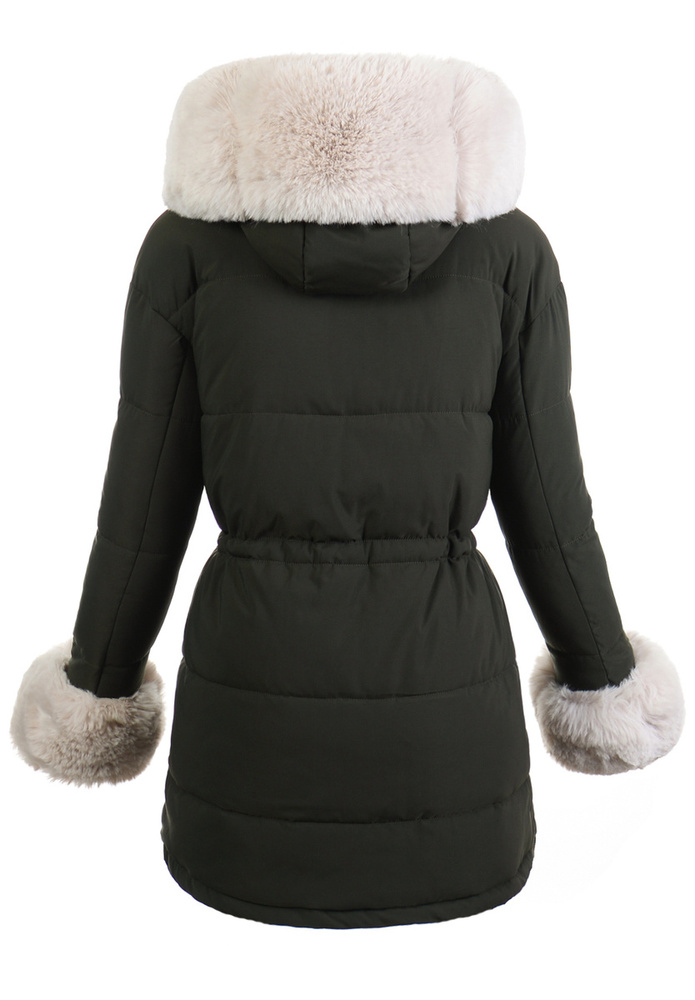 Parka Zimowa Zielona