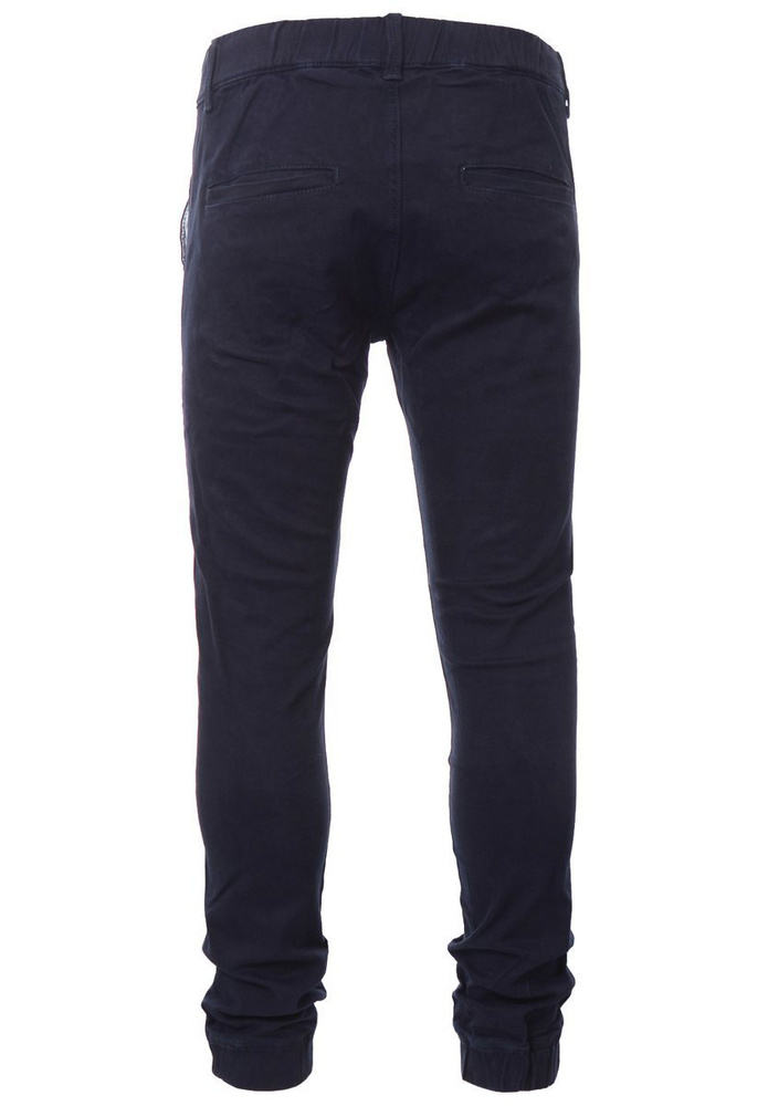 Męskie Spodnie Joggery Granatowe
