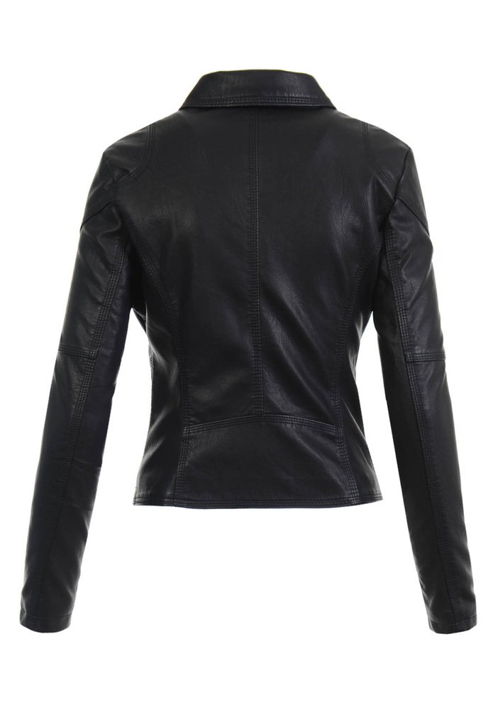 Damska Kurtka Ramoneska Czarna