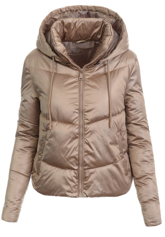 Kurtka Parka Wiosenna Cappuccino