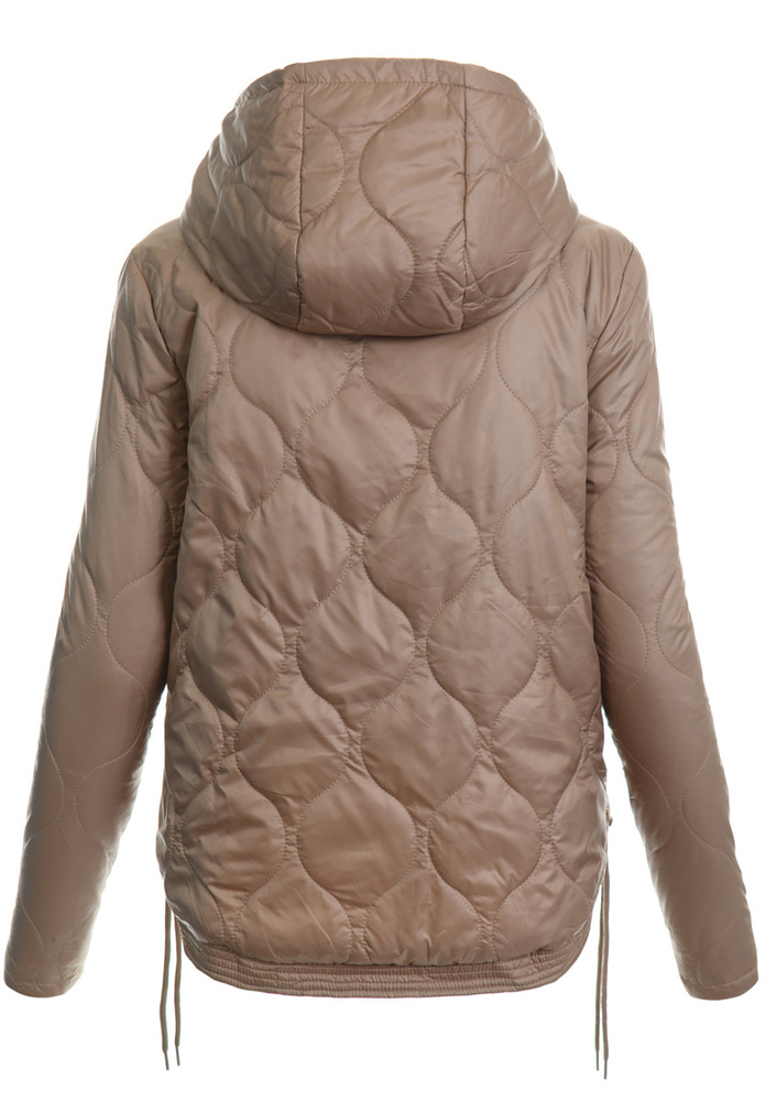 Kurtka Parka Wiosenna Cappuccino