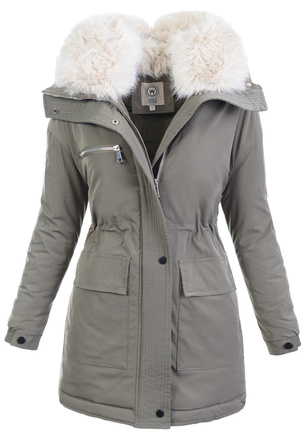 Parka Zimowa Zielona