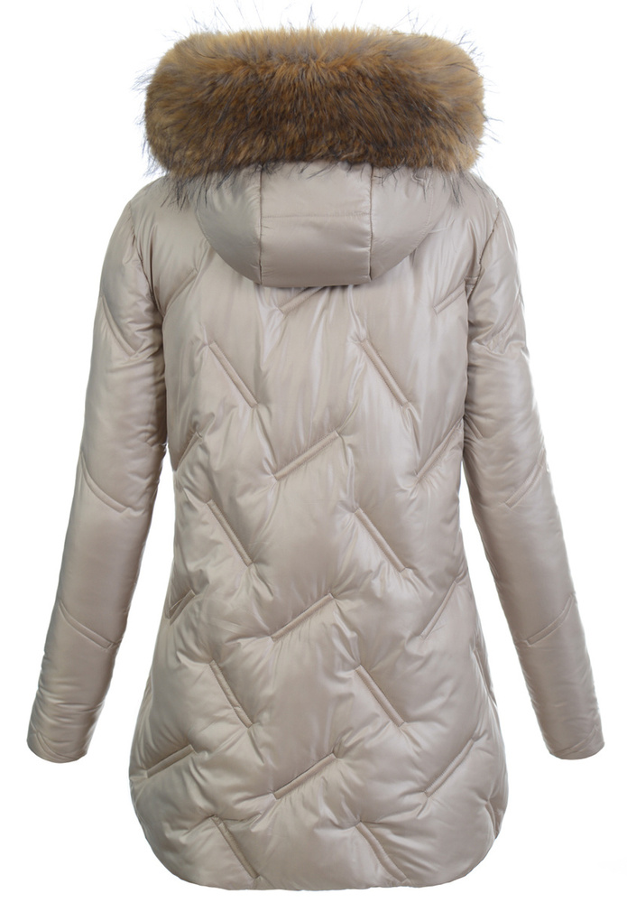 Damska Kurtka Zimowa Cappuccino
