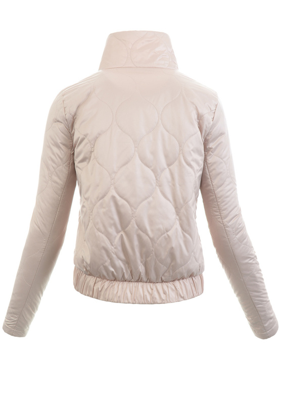 Kurtka Parka Wiosenna Beżowa