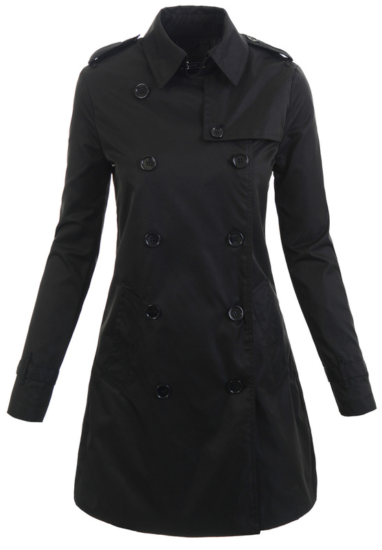 Kurtka Parka Wiosenna Czarna