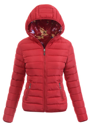 Dwustronna Kurtka Przejściowa Czerwona