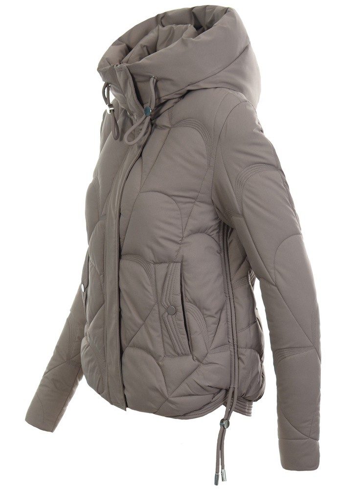 Kurtka Zimowa Jasno Brązowa