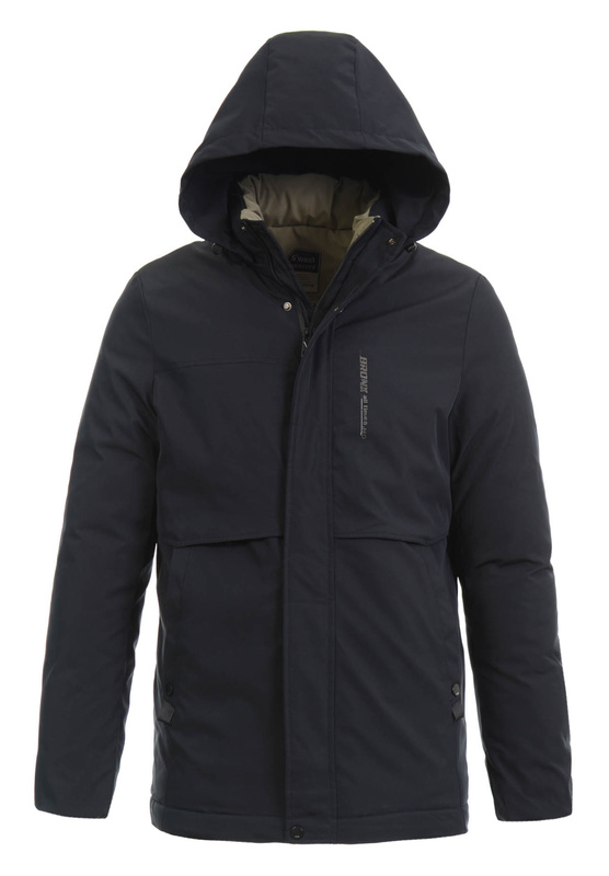 Męska Zimowa Kurtka Granatowa