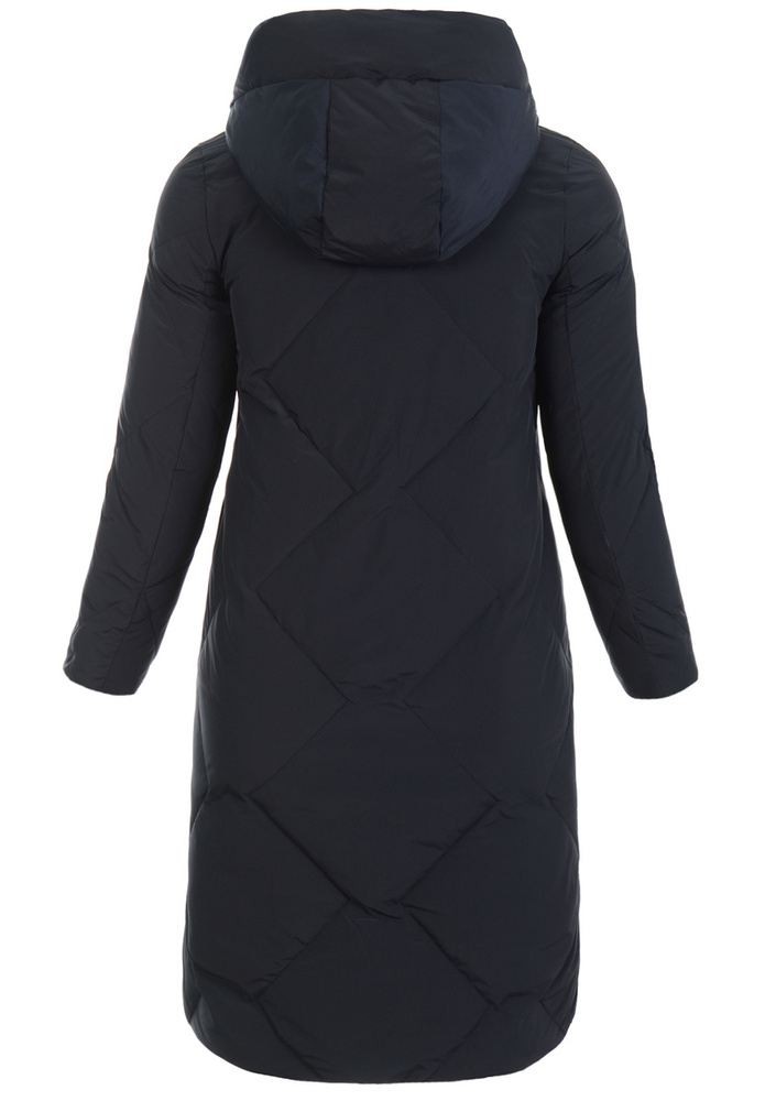 Damska Zimowa Ortalionowa Kurtka Granatowa