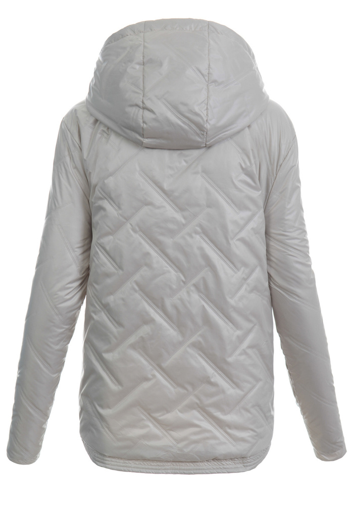 Kurtka Parka Wiosenna Ecru