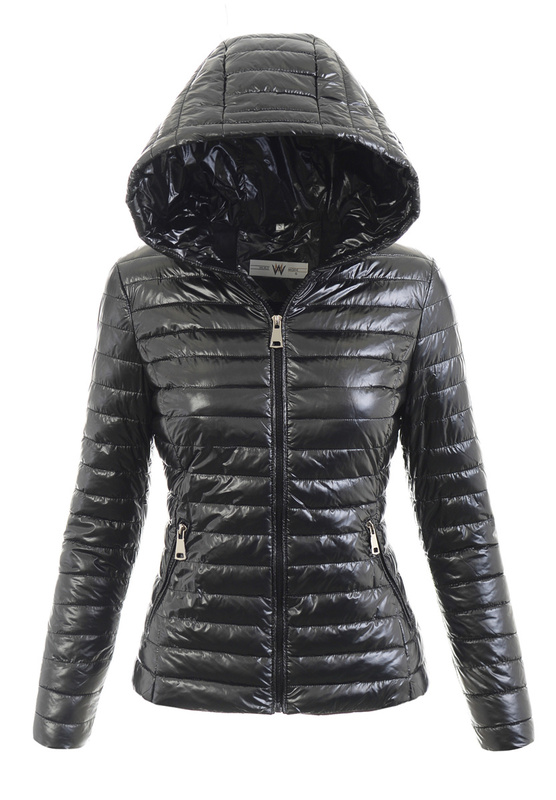 Kurtka Ortalionowa Wiosenna Czarna