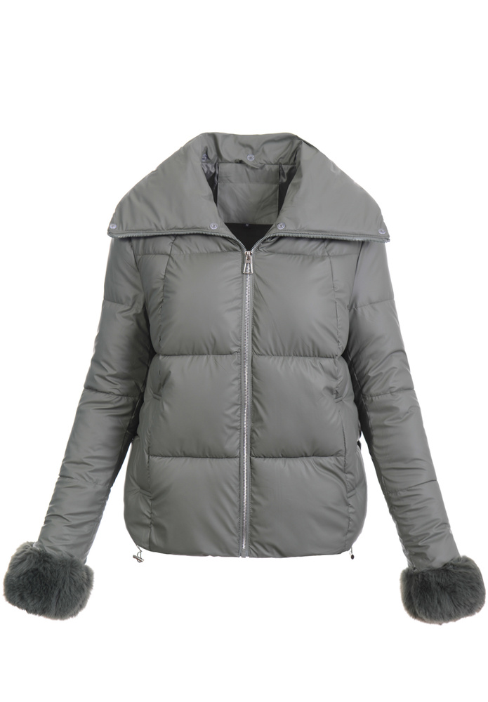 Damska Kurtka Zimowa Zielona