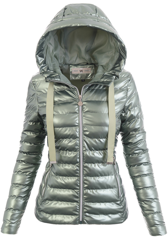 Kurtka Parka Wiosenna Zielona