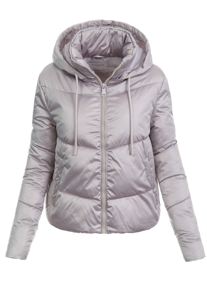 Kurtka Parka Wiosenna Różowa