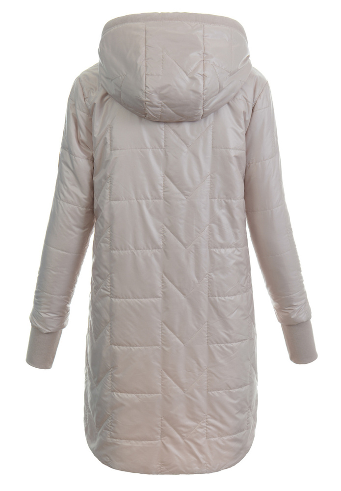 Kurtka Parka Wiosenna Beżowa