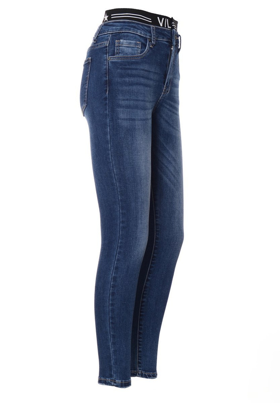 Damskie Spodnie Granatowe