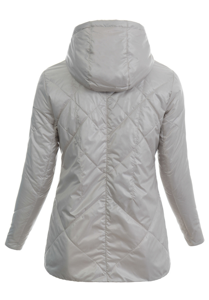 Kurtka Parka Wiosenna Ecru