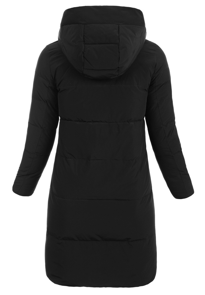 Damska Zimowa Ortalionowa Kurtka Czarna