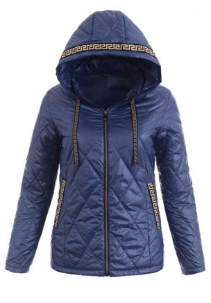 Kurtka Wiosenna Niebieska