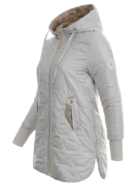 Damska Kurtka Przejściowa Ecru