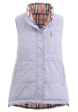 Damska Kamizelka Bezrękawnik Fioletowy