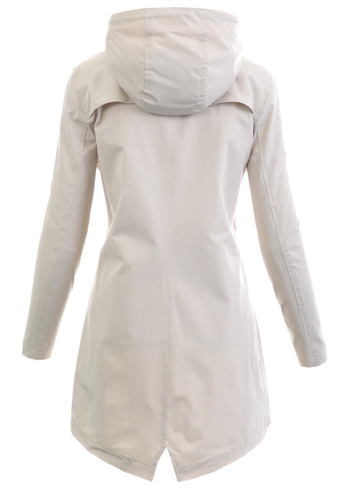 Kurtka Parka Wiosenna Beżowa