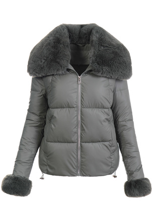 Damska Kurtka Zimowa Zielona